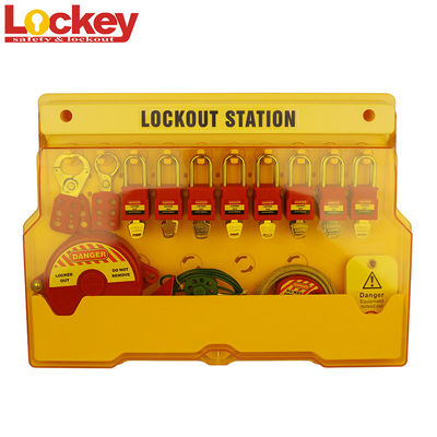 Grande combinaison de 20 stations de verrouillage de sécurité PC Loto avec couverture