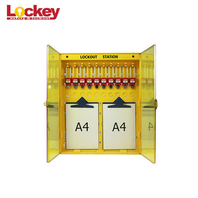 Electrical Large Wall Mounted Combination Metal Lockout Tagout Station