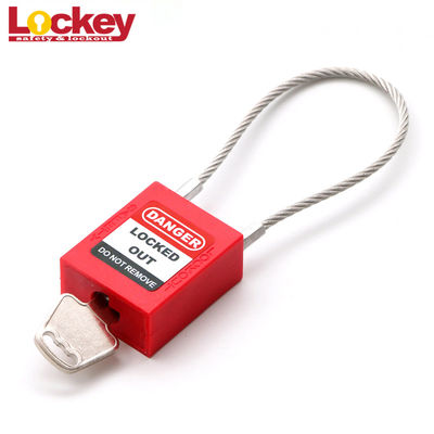 Tag Out Using Lock Wire Safety Lock Out Tag Out Padlocks Stainless Steel Cable Wire Lock Padlock
