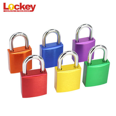 Industrial Keyed Colorful Aluminum Safety Lockout Padlocks