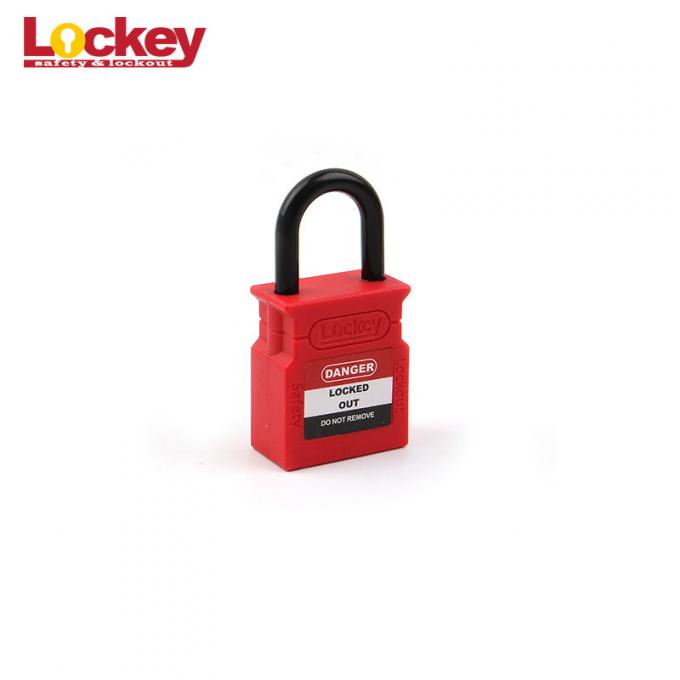 Security Nylon Body Safety Padlock Lockout Tagout Brady Nylon Padlock ...