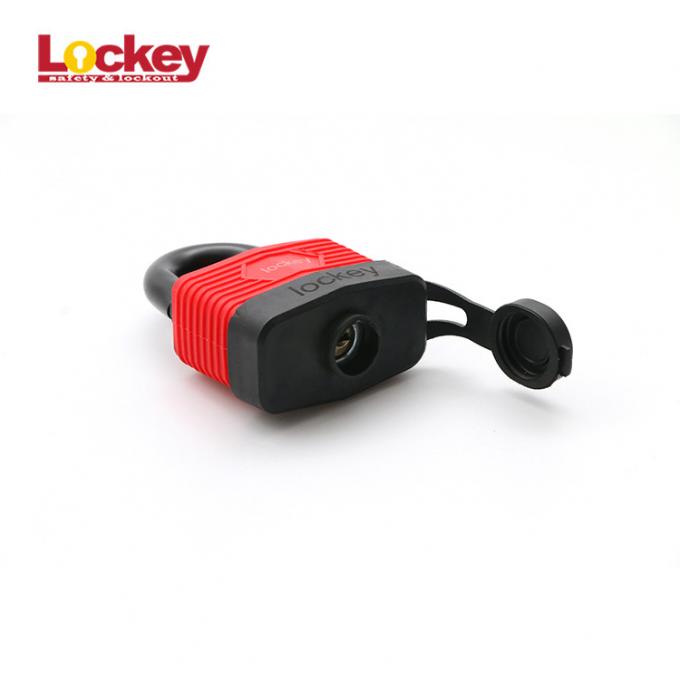 PVC Cover Safety Lockout Padlocks Laminated Weather Resistant Padlock ...