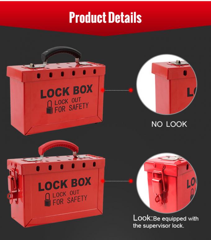 Metal Combination Lockout Loto Lock Box